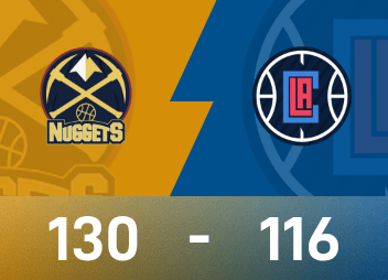 NBA战报：约基奇55分12板6助，掘金130-116击败快船